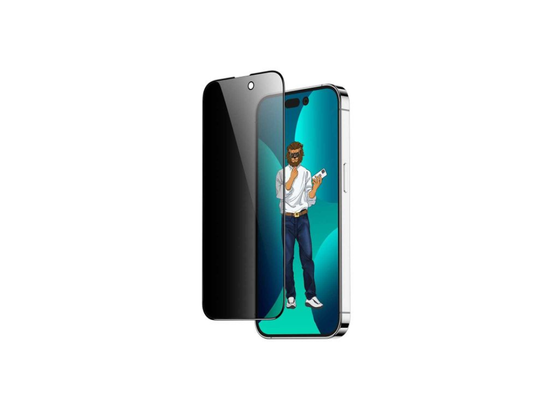 Buy Green Lion iPhone 14 9H Steve Privacy Full Glass Screen Protector in Qatar Buy Green Lion iPhone 14 9H Steve Privacy Full Glass Screen Protector in Qatar